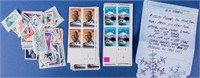 Stamps $55 Face Value of Mint U.S. Postage