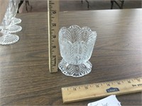 Vintage Avon Fostoria Candle Holder