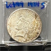 1924 - S Peace Silver $ Coin