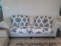 Blue and Ivory Pillows