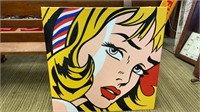 POP ART PRINT 80CM X 80CM