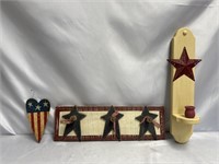 FOURTH OF JULY WOODEN DECOR