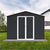 Metal Garden Shed 6ft x 8ft Outdoor Storage Shed