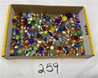 Vintage marbles flat