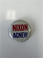 Nixon- Agnew presidential campaign pin