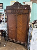 Vintage Bassett Furniture Wooden Armoir