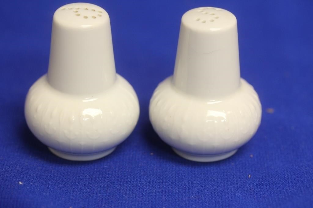 Plain Salt and Pepper Shakers