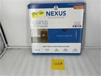 NEXUS FLOOR TILES,  BOX 2O TILES (12"X12")