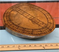 Handmade tree slice crib board