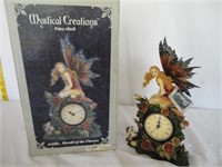 Mystical Creations Clock - Arielle Herald Y9C