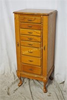 Large 41" 8 Drawer Jewelry Cabinet