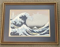 Hokusai. Great Wave. Print