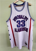 Larry Bird McDonalds All American Jersey, High