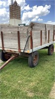 Barge wagon, 10 ft, hydraulic lift, 5 bolt wheels