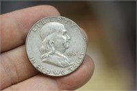 90% Silver Franklin Half Dollar