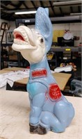 REPAIRED CHALKWARE BONEY EXPRESS US MAIL HORSE