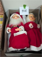 Santa and Mrs. Claus Dolls