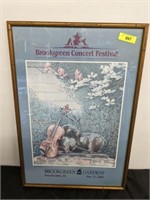 BROOKGREEN GARDENS MUSIC POSTER