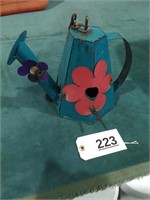 Decorated Bird House Watering Can