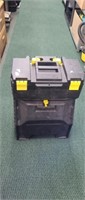 Stanley plastic rolling tool chest