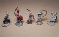 Ral Partha Miniature Metal Knight Figurines
