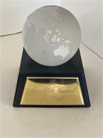 The Aga Khan Council for USA Glass Globe