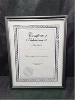 Certificate Of Achievement