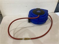 Power Fist 50 ft 3/8” retractable air hose reel