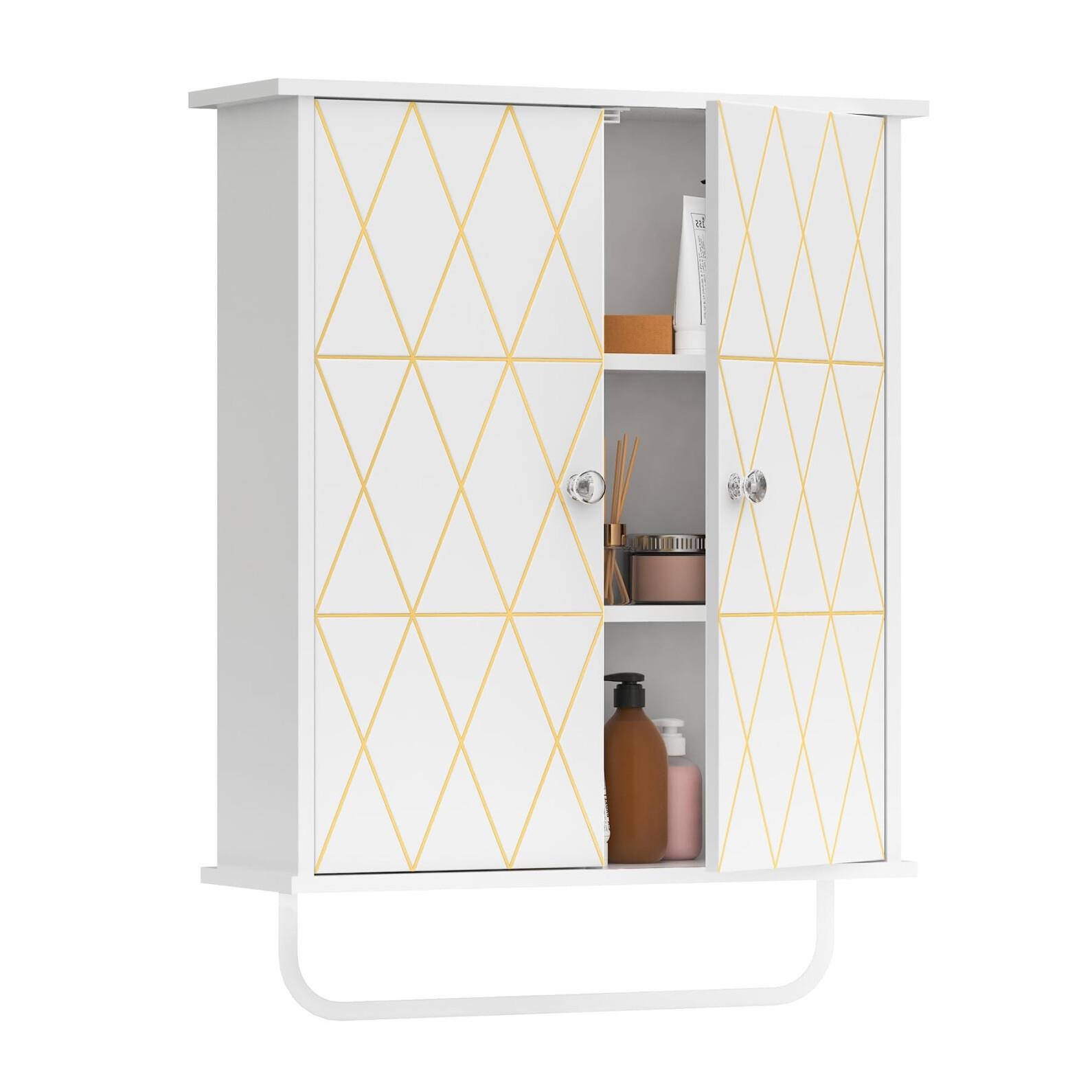 Bathroom Wall Cabinet Storage Cabinet Above Toile