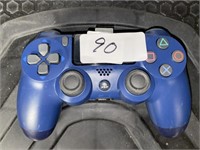 Blue PS4 controller