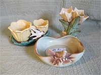 3 PIECE MCCOY PLANTERS AND BOWLS