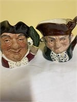 Royal Doulton Toby Jugs D6470 and D5527