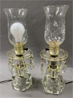 Pair of Prism Lamps