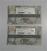 2 sets  Littleton  2000-2005  Sacagawea Dollars