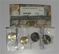 2003  Littleton  Kennedy Half & Sacagawea $1 set