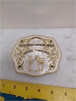 Montana Silversmith belt buckle