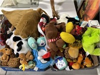 Two Trays Stuffed Animals