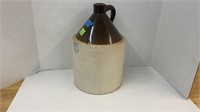 Vintage stoneware #2 jug 15’’ talln