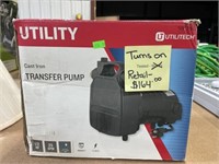 Utility Transfer Pump 1/2 Hp