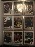 Complete Set of 72 Foosball Cards