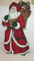 4' Quilted Wall Hanging Santa