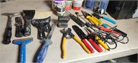 Tool Lot,  Scrapers, ,Hole Saws,Solder, & More
