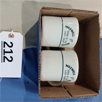 2 \"Maxwell House\" Coffee Mugs