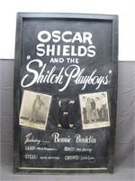 Vintage Oscar Shields/Shiloh Playboys Framed Print