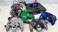 Nintendo Games & ( 6 ) Controllers untested