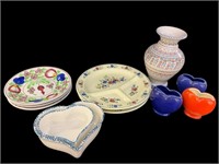 Villory & Boch Handpainted Plates and More