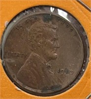 1910S Lincoln Cent VF