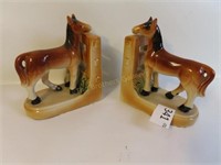 Porcelain Bookends - 6" Tall