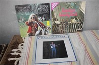 LOT OF THREE VINTAGE COUNTRY/POP RECORDS