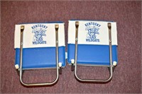 Pair of Kentucky Wildcats Football Bleacher Seats